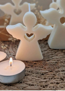 Vela de Angel Corazon